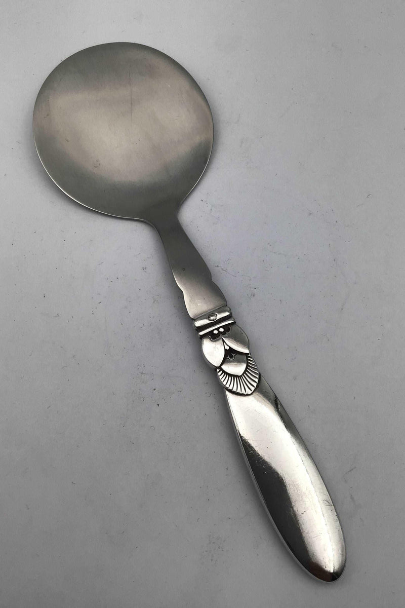 Georg Jensen Sterling Sølv / Stål Kaktus Serveringsspade No. 206