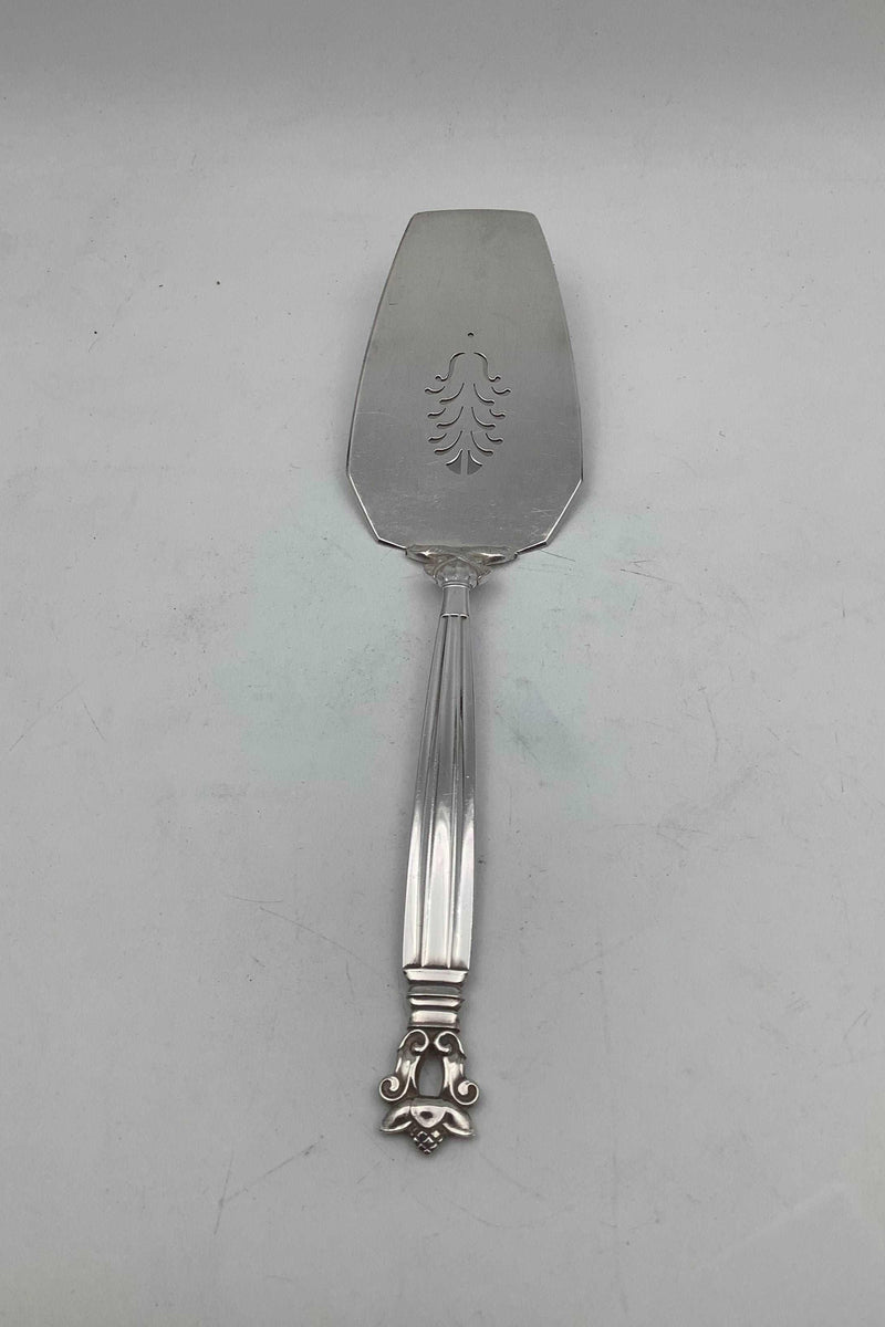 Georg Jensen Sterling Sølv Konge Fiskeserveringsspade No 231 A