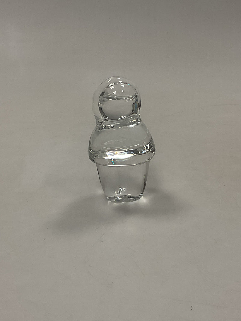 Holmegaard Glass Figurine of Greenlandic Child / Inuit