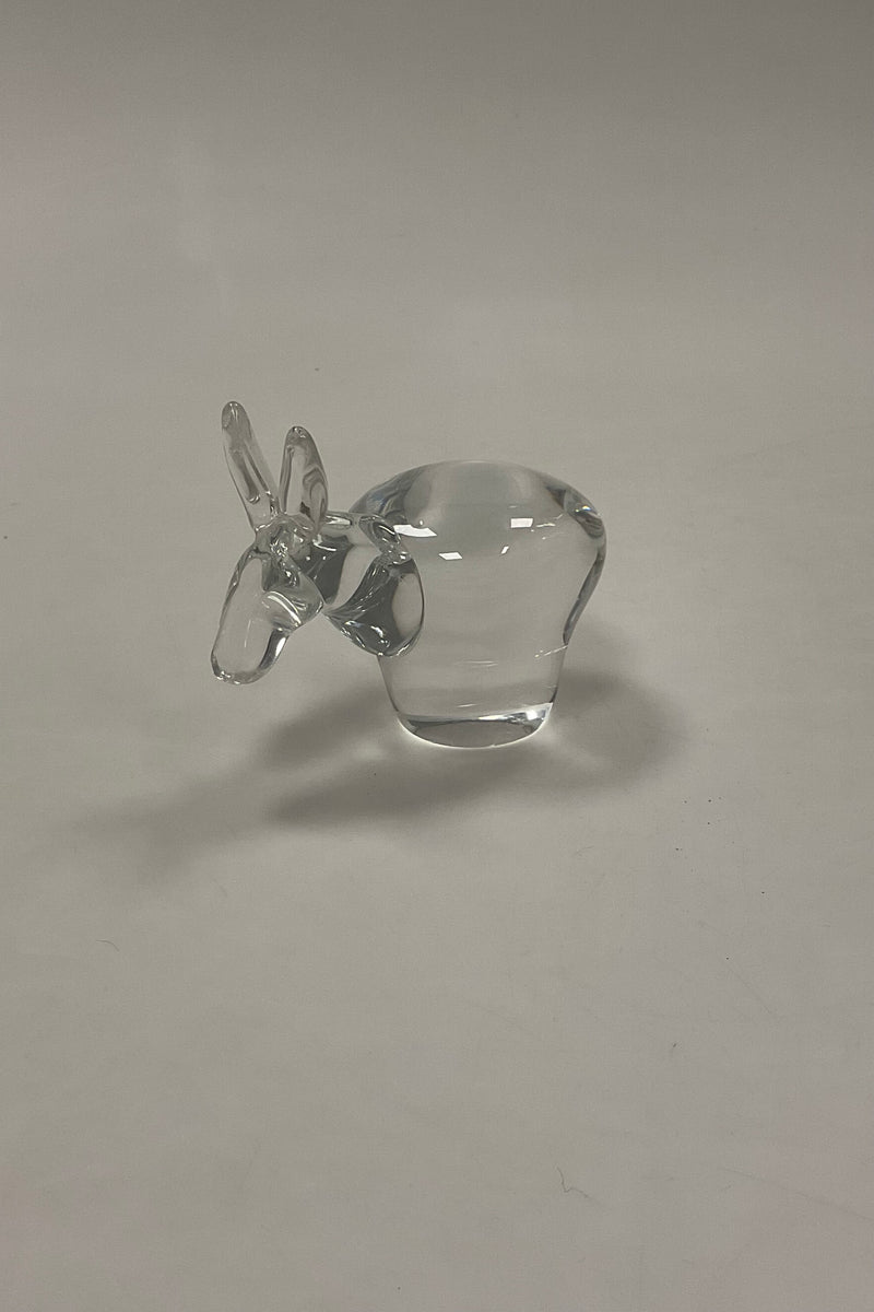 Holmegaard Glass Figurine of Donkey