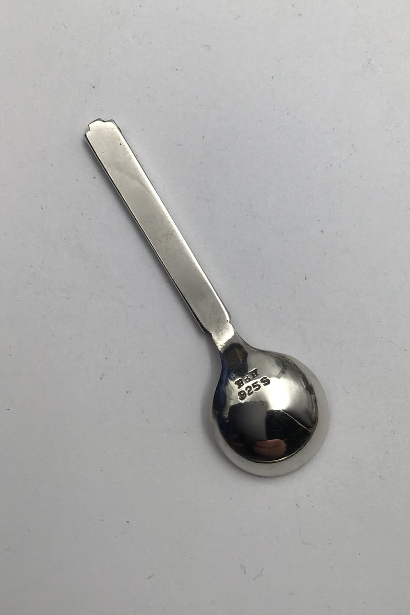 Hans Hansen Heirloom Silver No. 18 Sterling Silver Salt Spoon