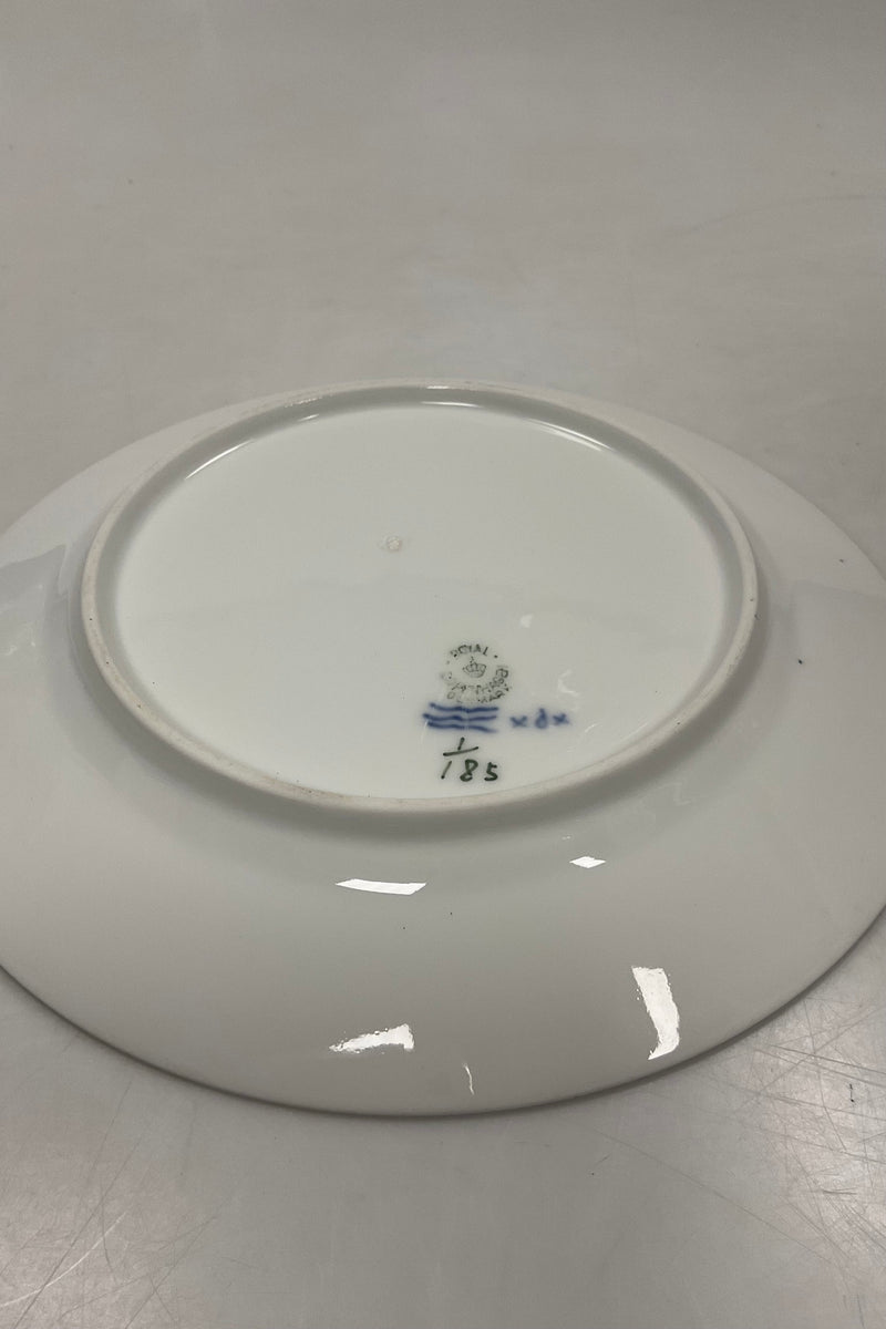 Royal Copenhagen Musselmalet Riflet Frokosttallerken No. 185