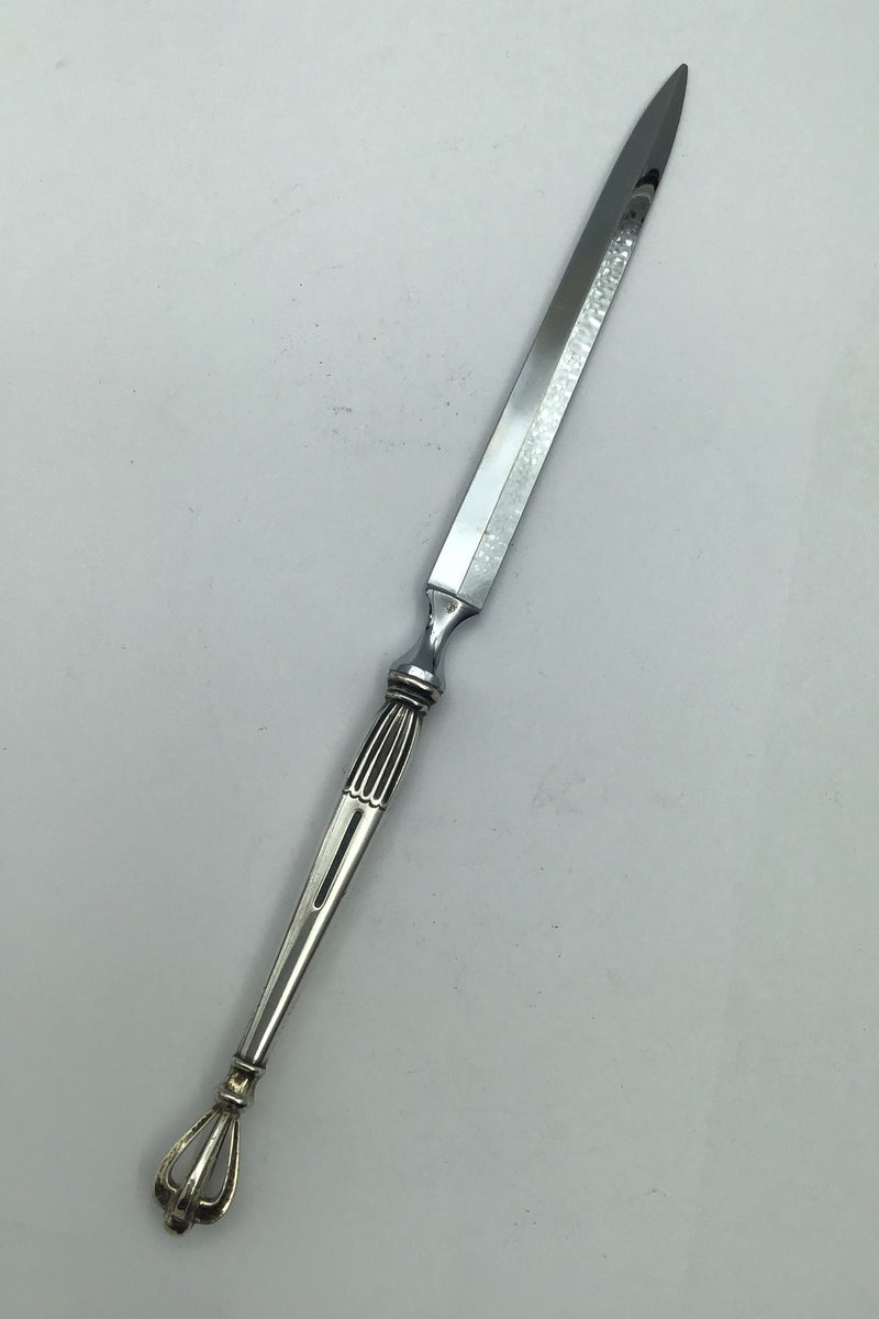 W&amp;S Sørensen Sterling Silver Crown Letter Knife