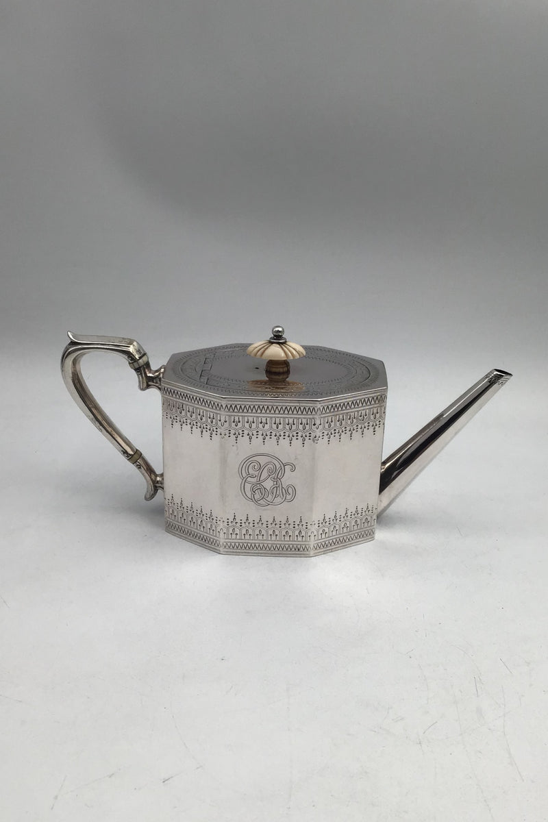 Thomas Bradbury &amp; Sons (Sheffield) Sterling Sølv Thekande