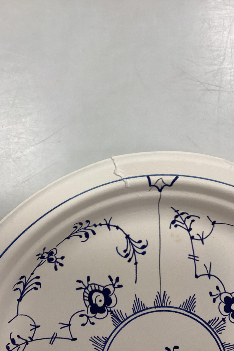 Royal Copenhagen Blue Fluted Paper Plate from 1976