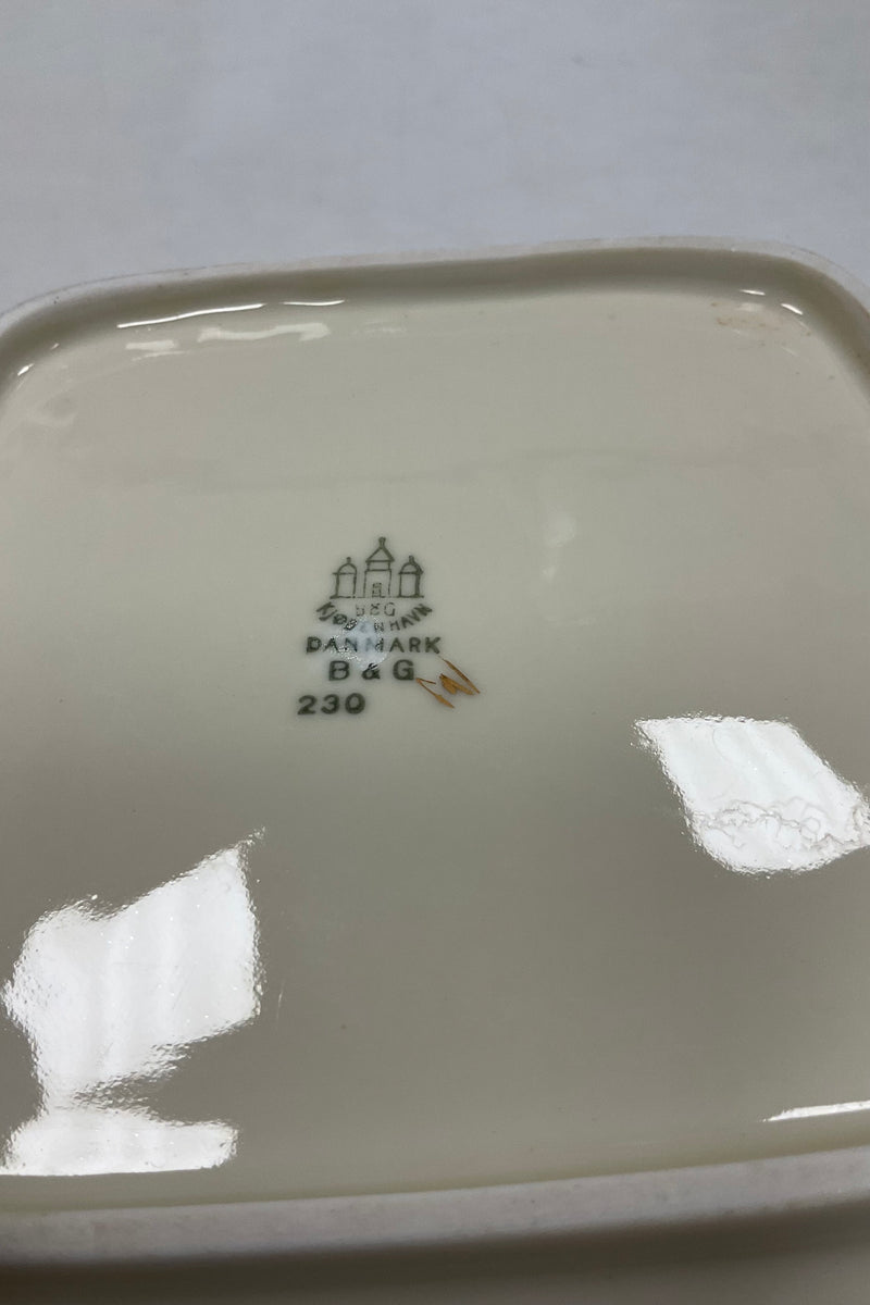 Bing and Grondahl Åkjær Square Bowl No. 230