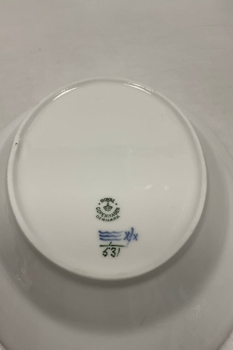 Royal Copenhagen Blue Fluted Half Lace Oval Dish No 531