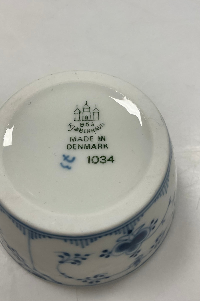 Bing and Grondahl blue traditionel / Blue Fluted Hotel Sugar Bowl No. 1034