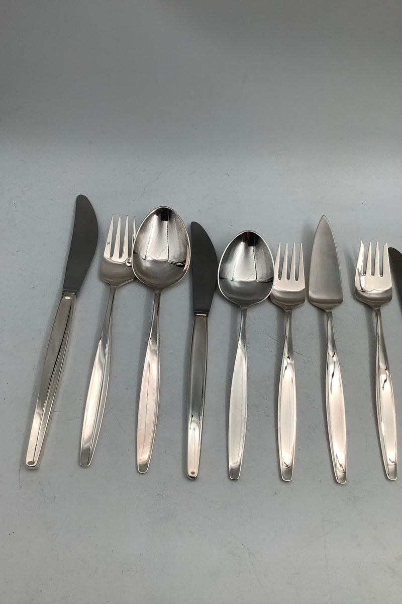 Georg Jensen Sterling Silver Cypres til 12 personer 180 dele