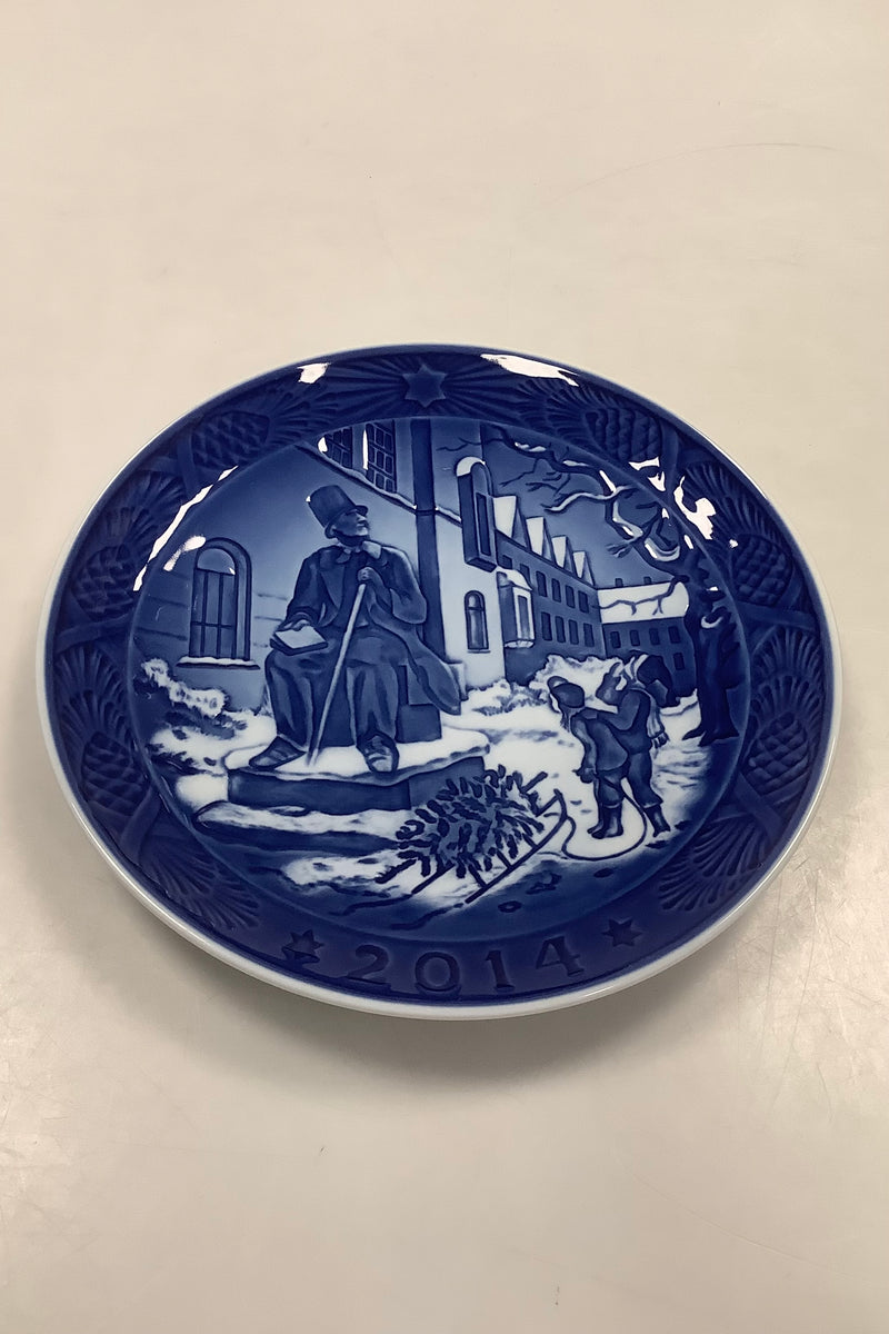 Royal Copenhagen Christmas plate from 2014