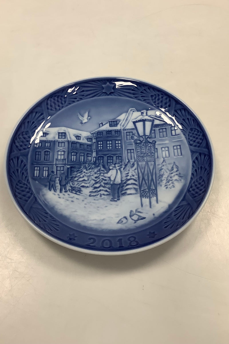 Royal Copenhagen Christmas plate from 2018