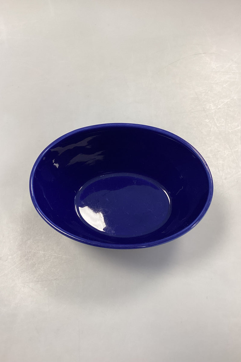 Royal Copenhagen Ursula oval Bowl in Dark Blue No. 576