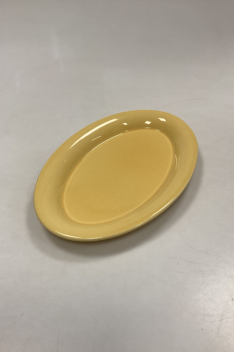 KÄHLER Ursula Oval Plate in Yellow No. 621