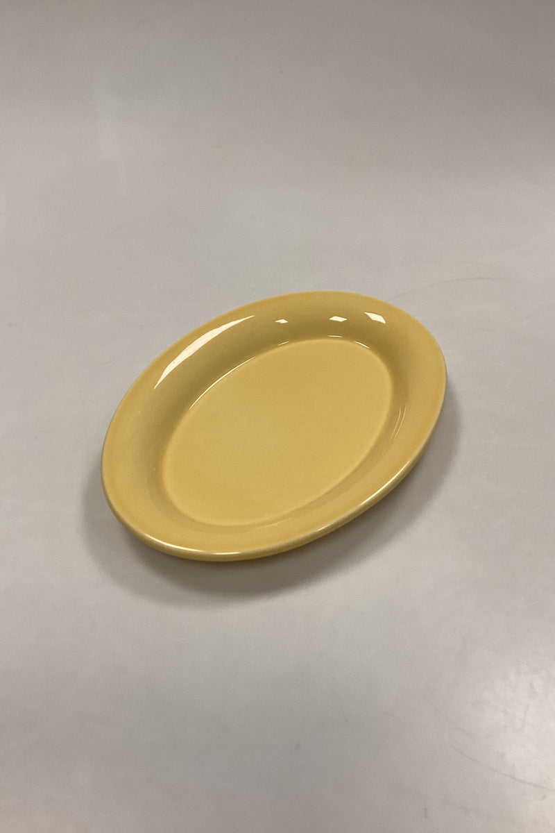 KÄHLER Ursula Oval Plate in Yellow No. 085