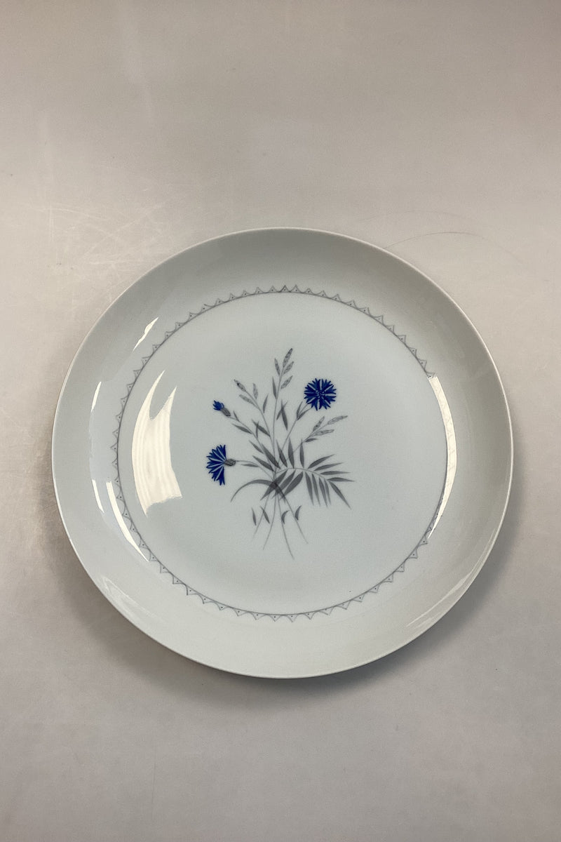 Bing and Grondahl White Demeter / Cornflower Large Round Dish No. 20