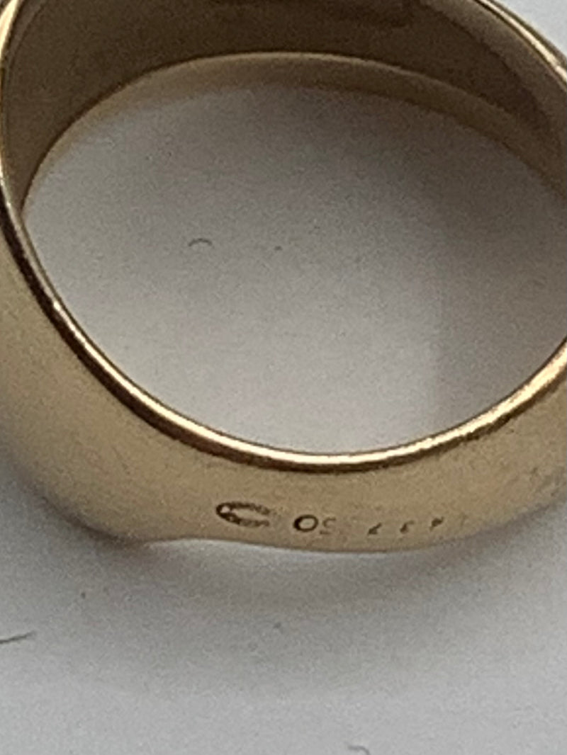 Georg Jensen Gold 18K Ring Minas Spiridis No 1437