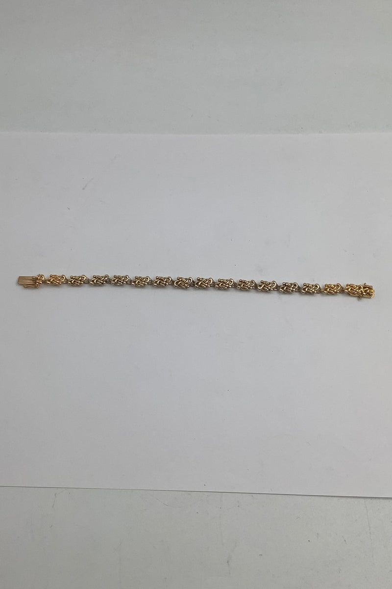 Evald Nielsen 14K Gold Bracelet