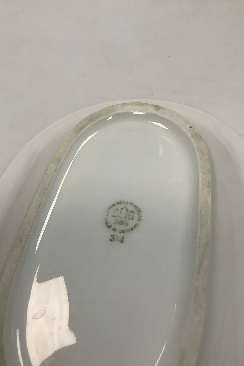 Bing and Grondahl Tivoli Oval Dish No. 314