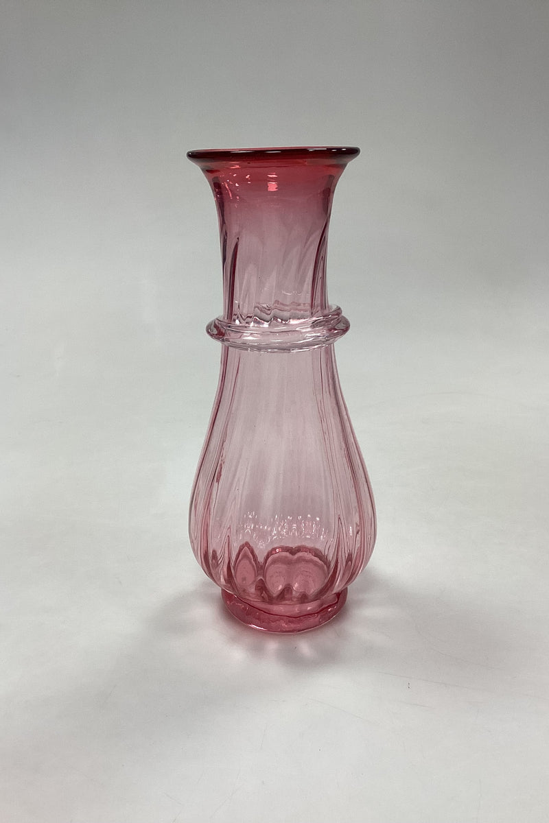 Rosa Vase Holmegaard / Kastrup / Fyens Glasværk