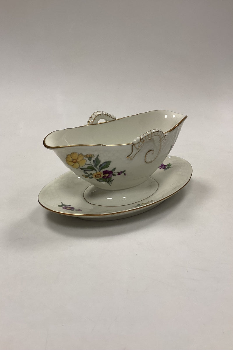 Bing and Grondahl Saxon Flower, Cream Saucer No. 8