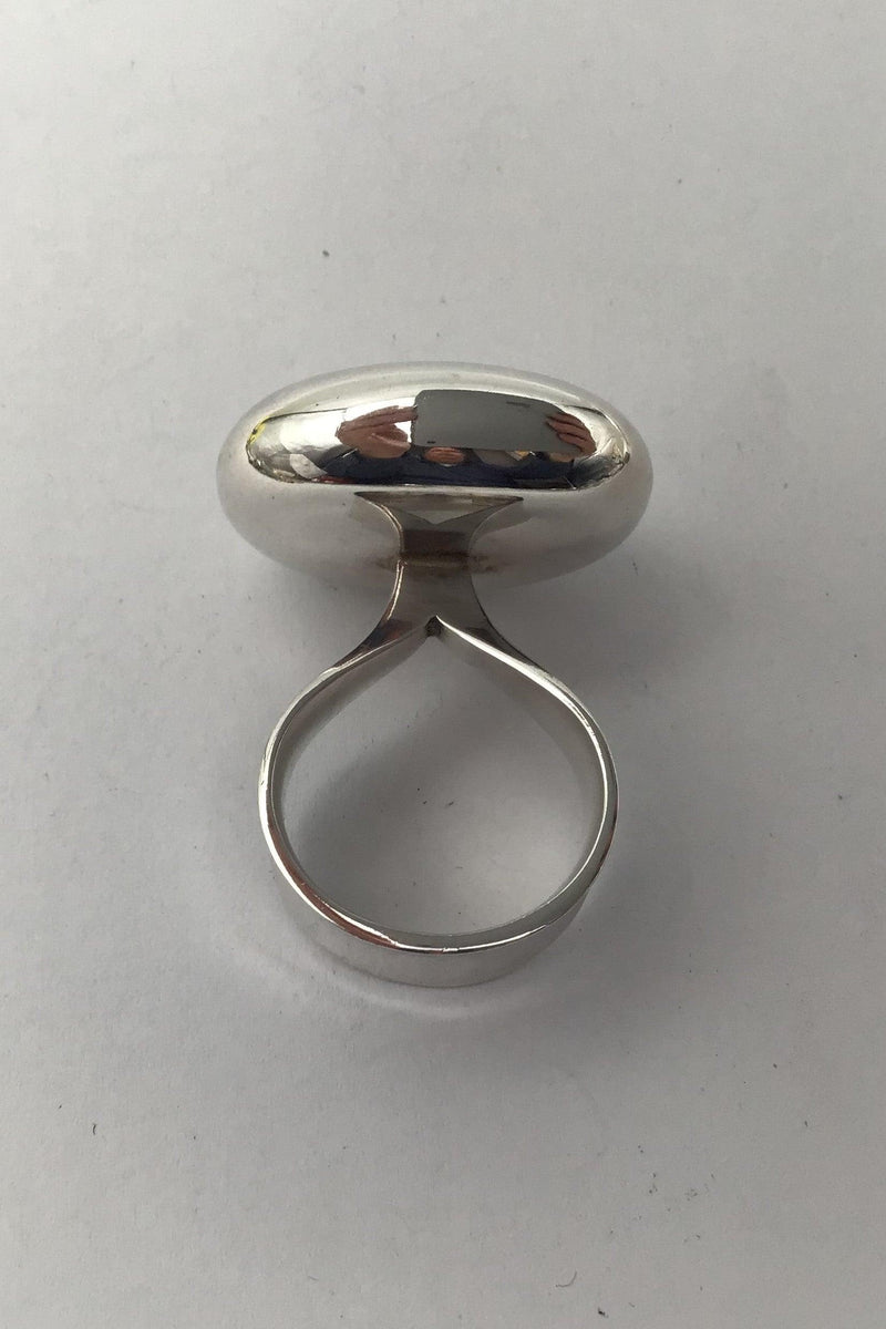 Georg Jensen Sterling Sølv Ring No. 155 Torun - Danam Antik