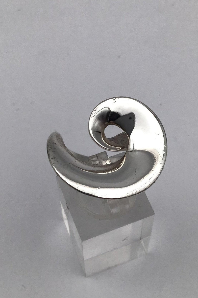 Georg Jensen Sterling Sølv Torun Ring No. 443. - Danam Antik