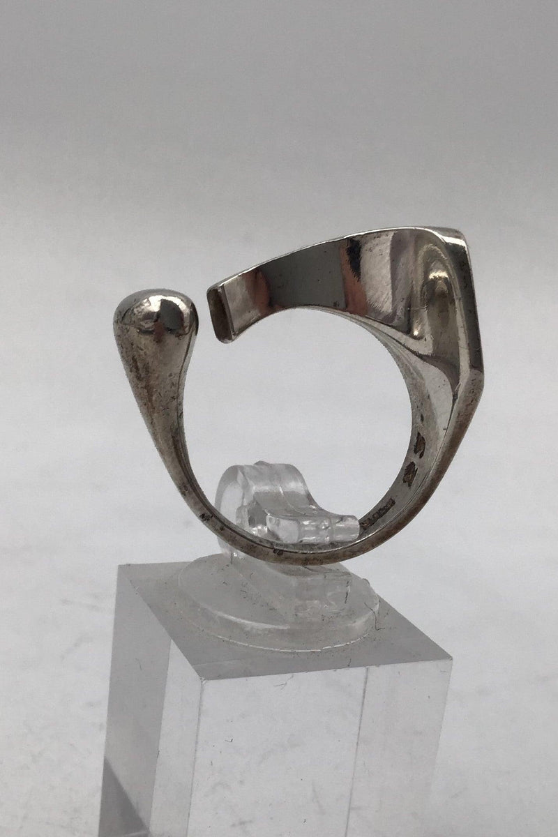 Frank Ahm Sterling Sølv Moderne Ring No. 23 - Danam Antik