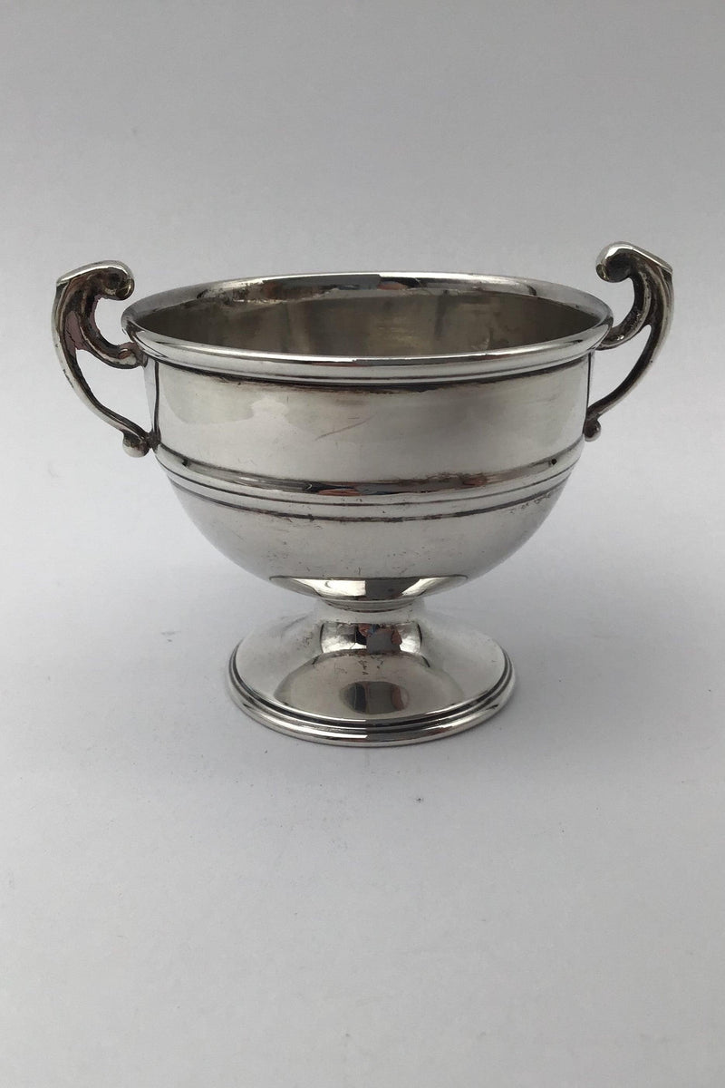 Wilmott Manufacturing Co. Birmingham Sterling Sølv Saltkar (1918) - Danam Antik