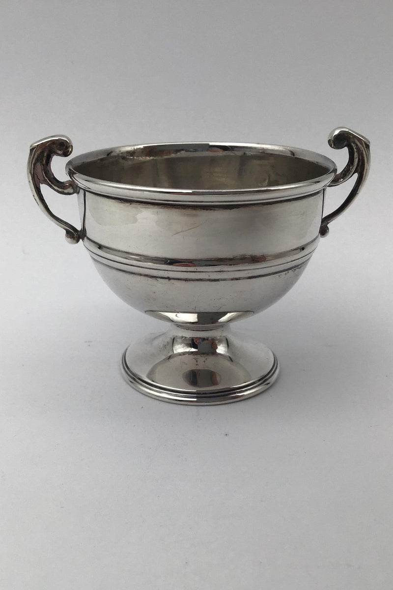 Wilmott Manufacturing Co. Birmingham Sterling Sølv Saltkar (1918) - Danam Antik