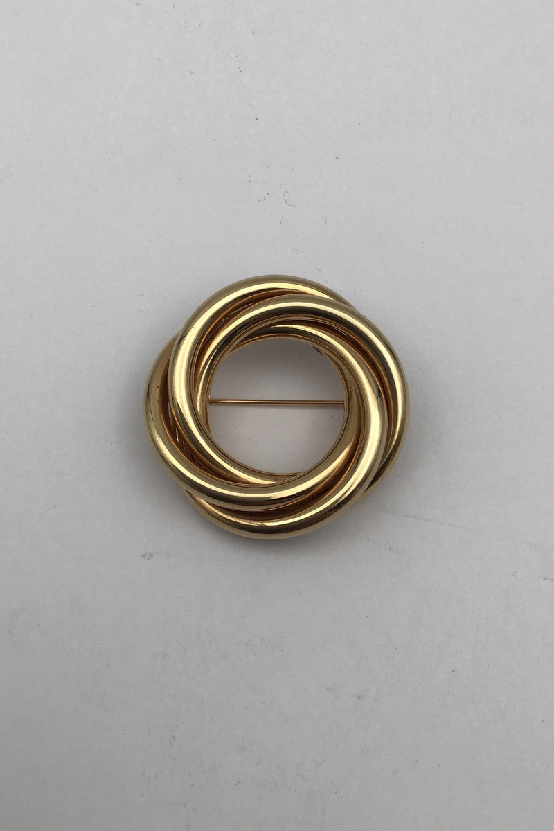Tiffany & Co. 14 K Guld Broche Open Circle - Danam Antik