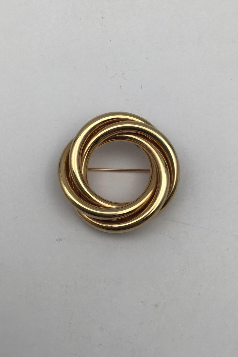 Tiffany & Co. 14 K Guld Broche Open Circle - Danam Antik