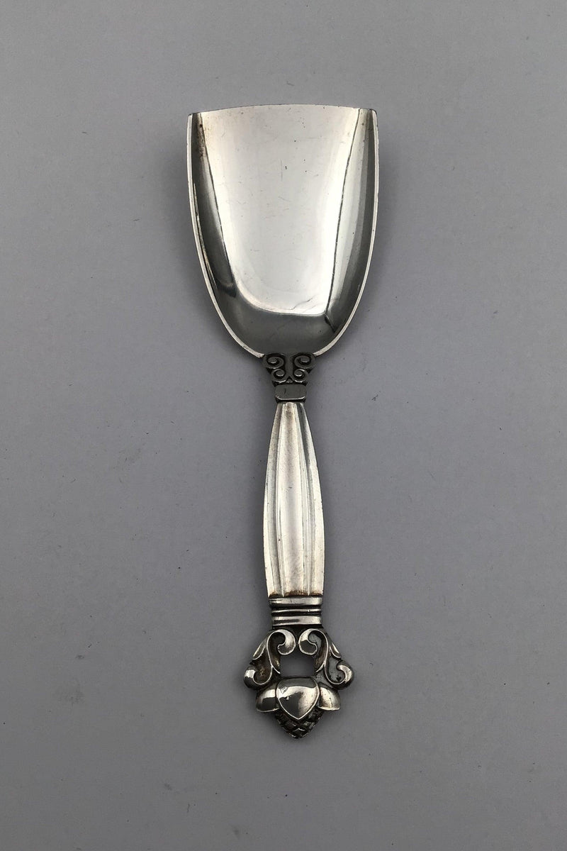 Georg Jensen Sterling Sølv Konge Sukkerskovl No. 172 - Danam Antik