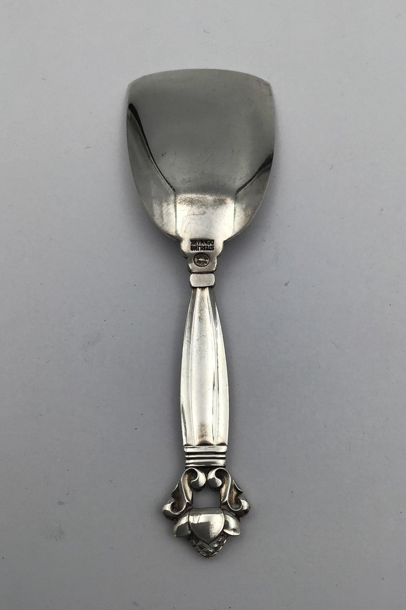 Georg Jensen Sterling Sølv Konge Sukkerskovl No. 172 - Danam Antik