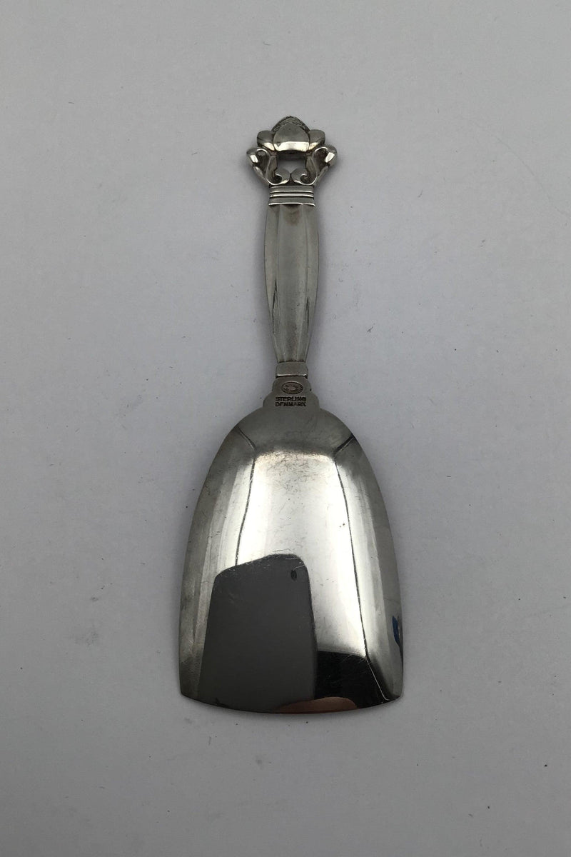 Georg Jensen Sterling Sølv Konge Sukkerskovl No. 172 - Danam Antik