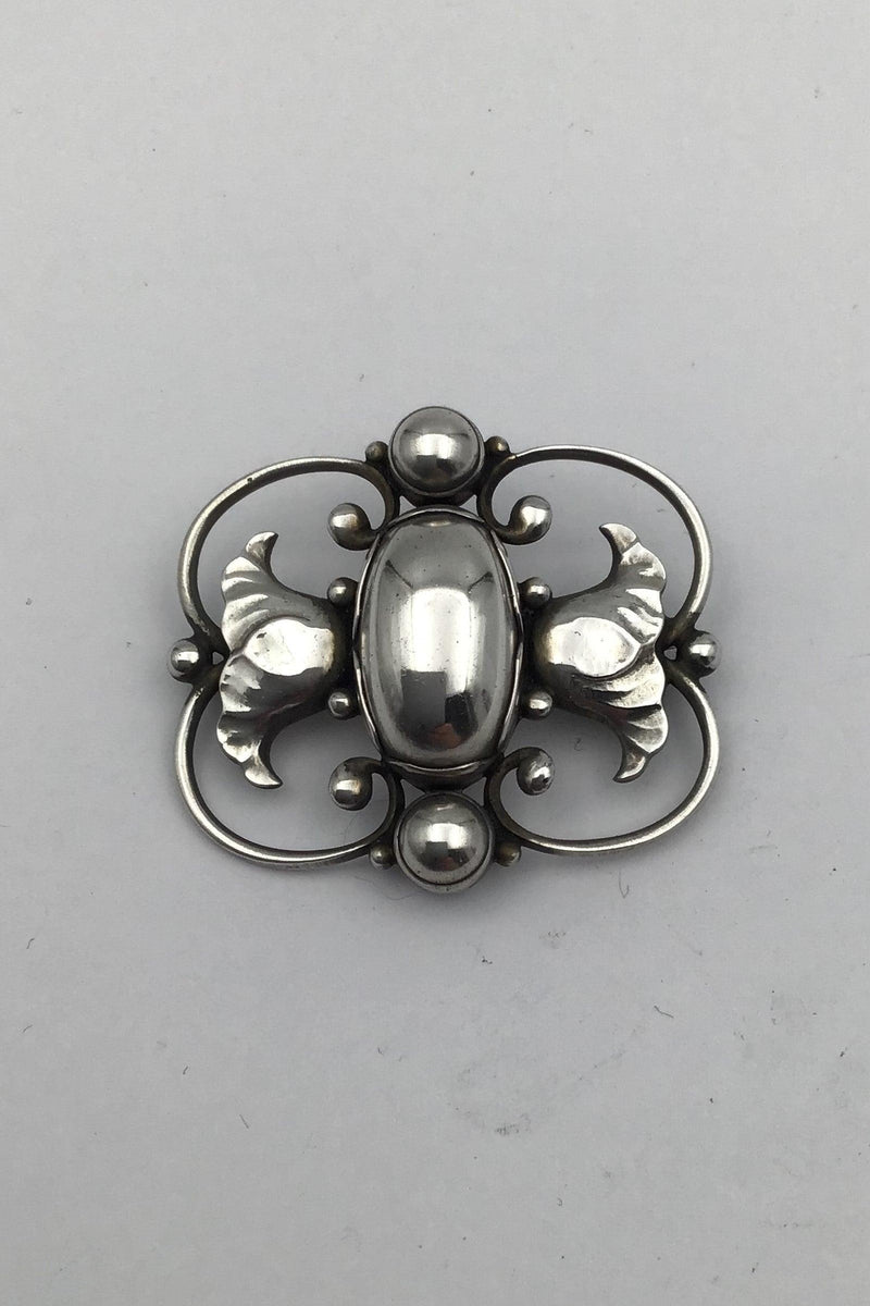 Georg Jensen Sterling Sølv Broche No. 236B - Danam Antik