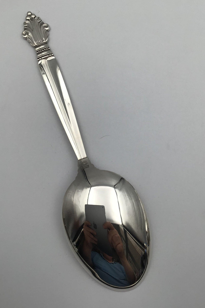 Georg Jensen Sterling Sølv Dronning Grødske No. 387 - Danam Antik