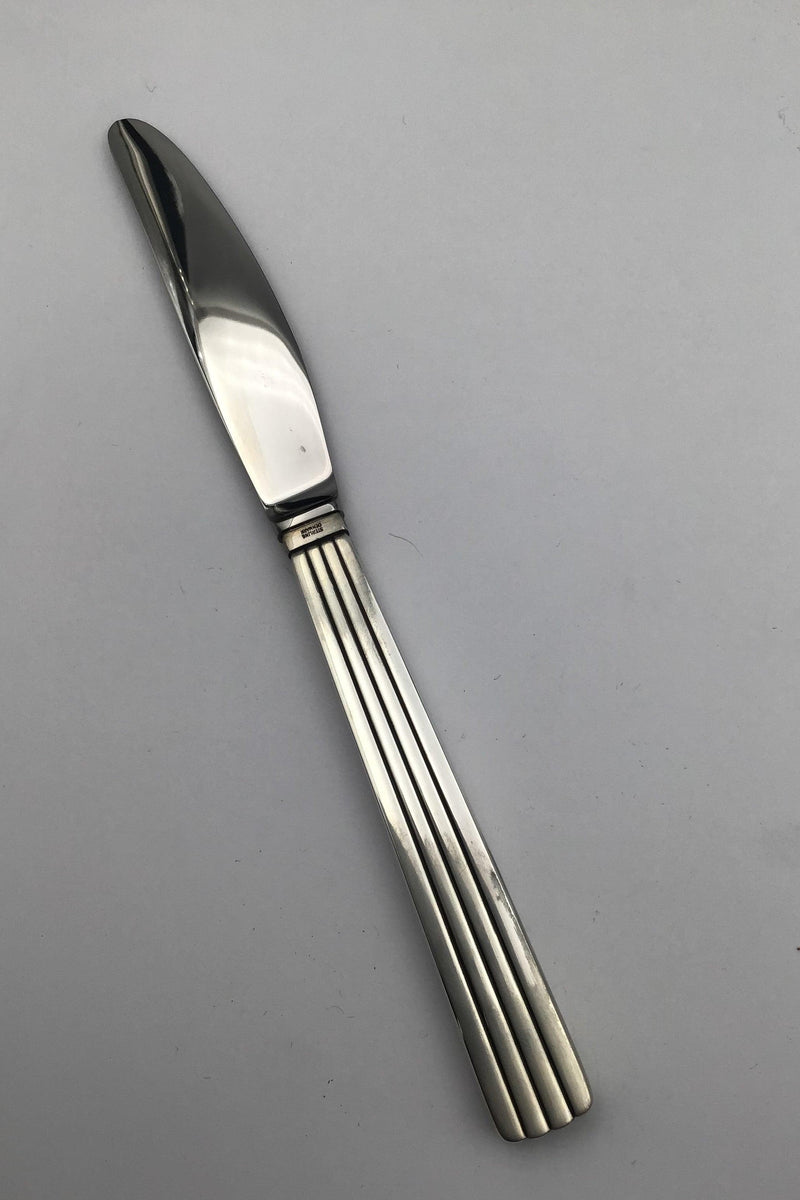 Georg Jensen Sterling Sølv Bernadotte Middagskniv No. 014 - Danam Antik