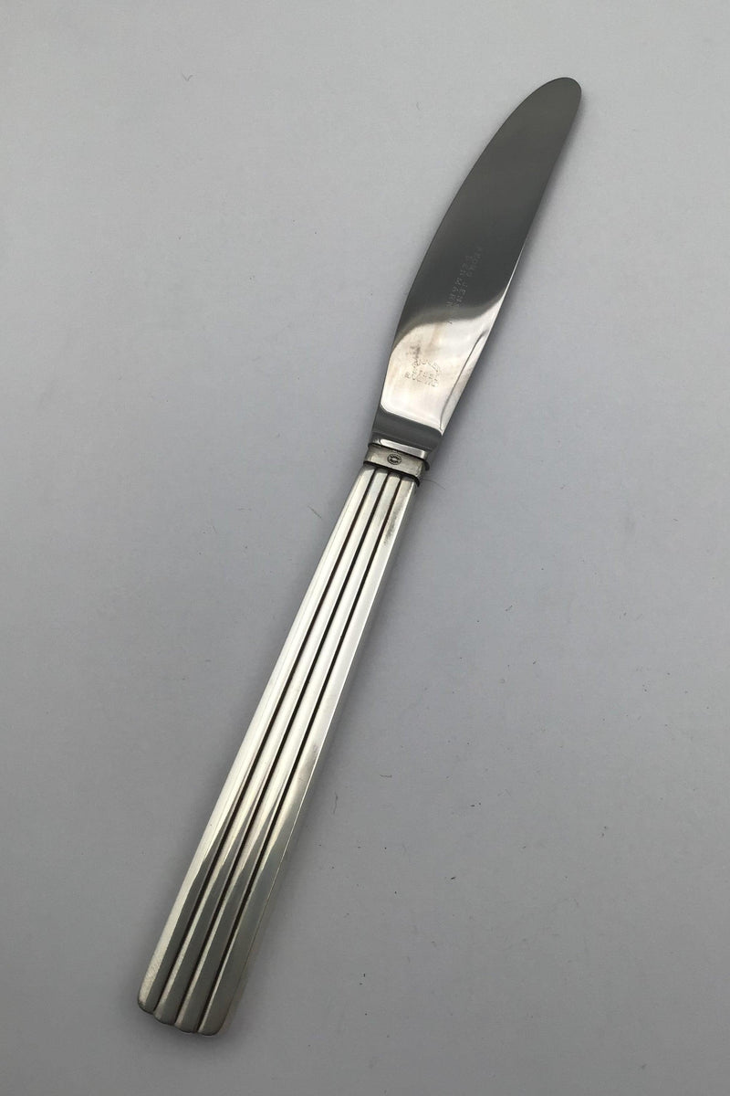 Georg Jensen Sterling Sølv Bernadotte Middagskniv No. 014 - Danam Antik