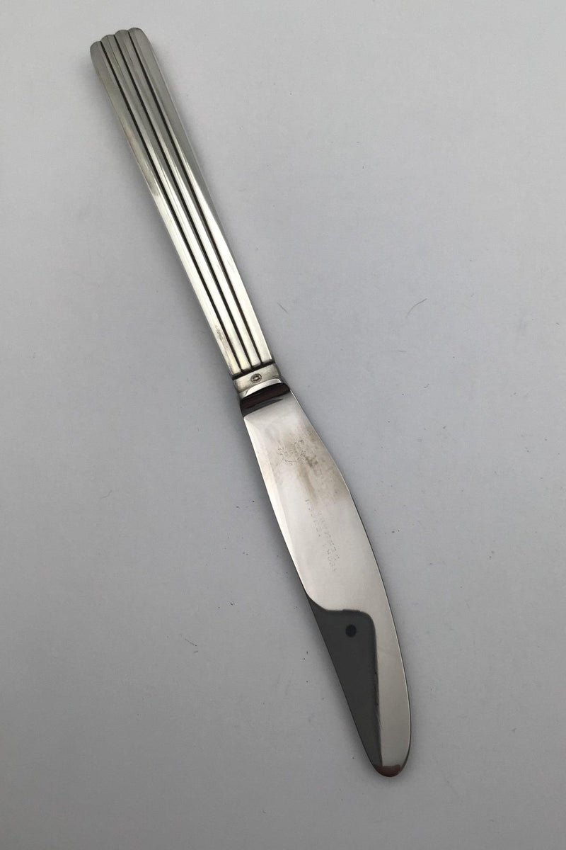 Georg Jensen Sterling Sølv Bernadotte Middagskniv No. 014 - Danam Antik