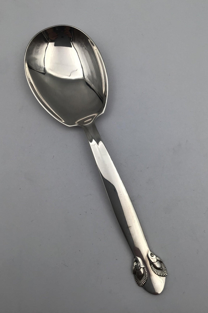 Georg Jensen Sterling Sølv Pinje Serveringsske No. 113 (Medium) - Danam Antik