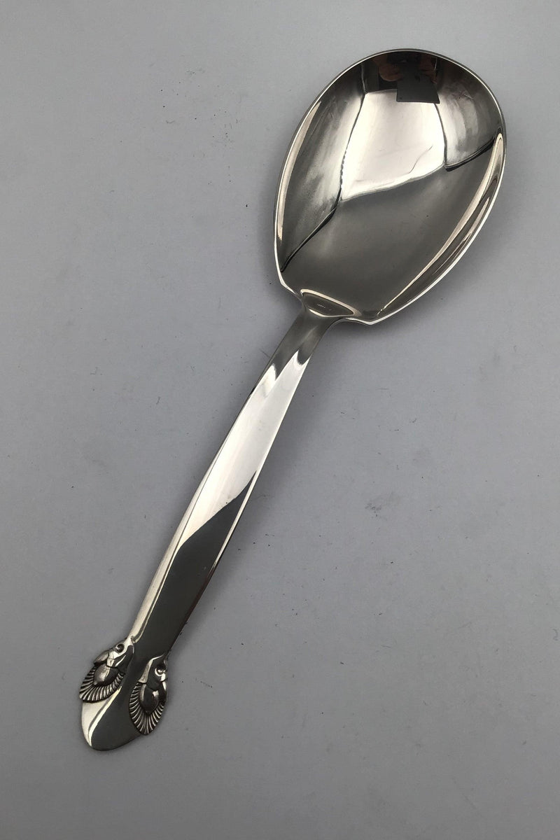 Georg Jensen Sterling Sølv Pinje Serveringsske No. 111 (Stor) - Danam Antik