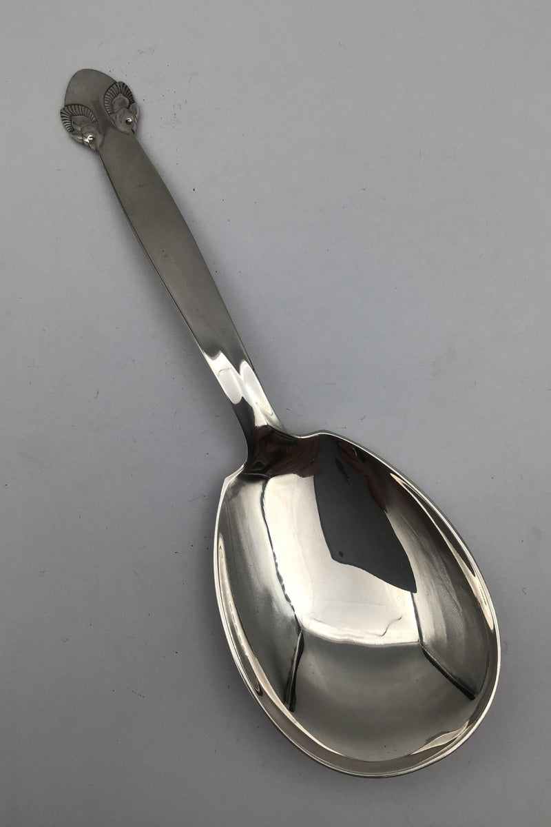 Georg Jensen Sterling Sølv Pinje Serveringsske No. 111 (Stor) - Danam Antik