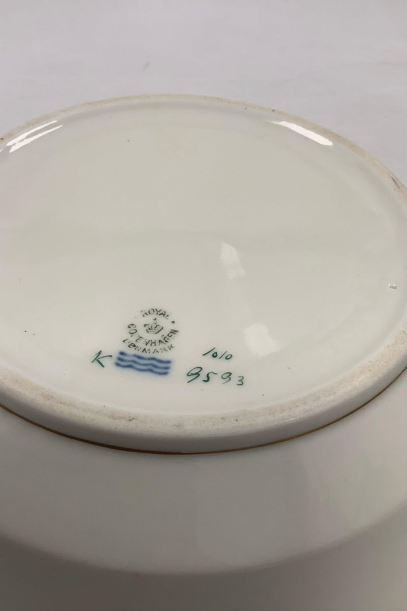 Royal Copenhagen Fensmark Rund skål No 9593 - Danam Antik