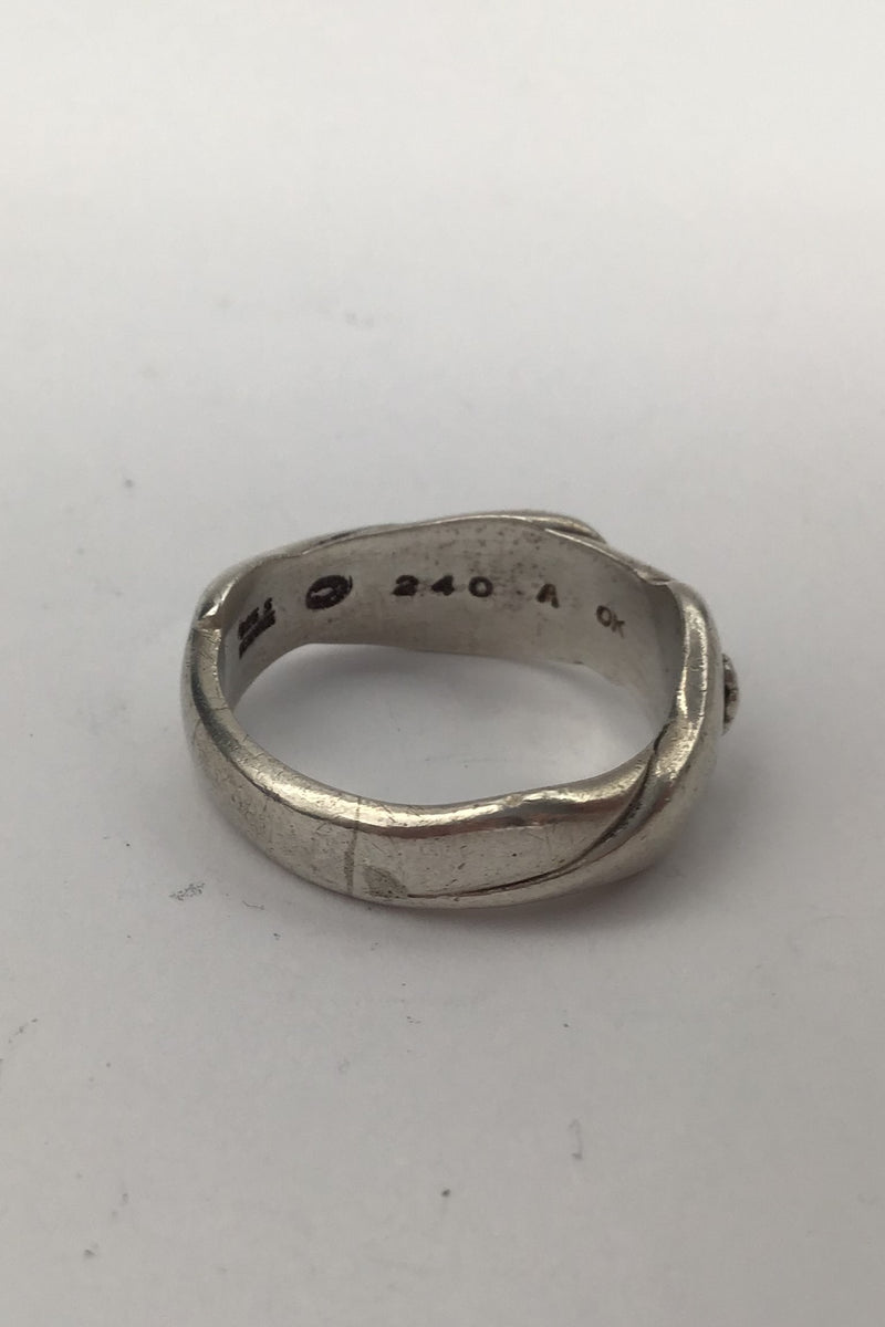 Georg Jensen Sterling Sølv Ring No. 240A Ole Kortzau