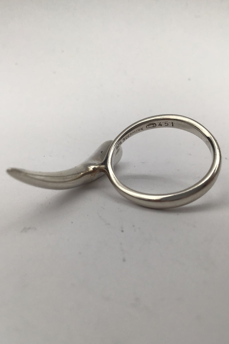 Georg Jensen Sterling Sølv Ring No. 451 UNO