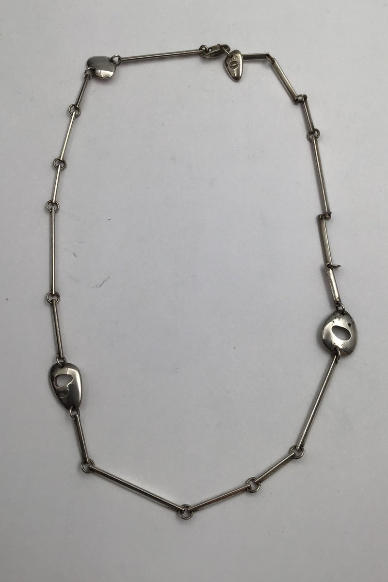 Georg Jensen Sterling Sølv Halskæde No. 445 Pebbles