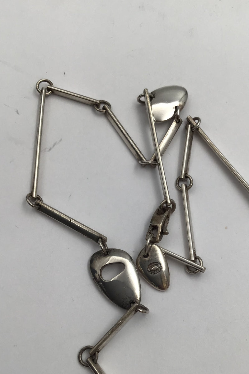 Georg Jensen Sterling Sølv Halskæde No. 445 Pebbles