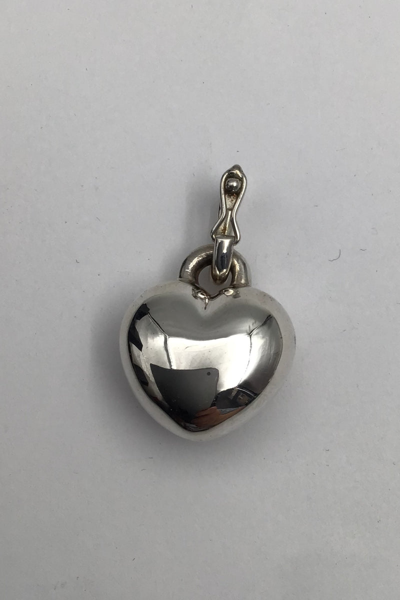 Ole Lynggaard Sterling Silver Heart Pendant