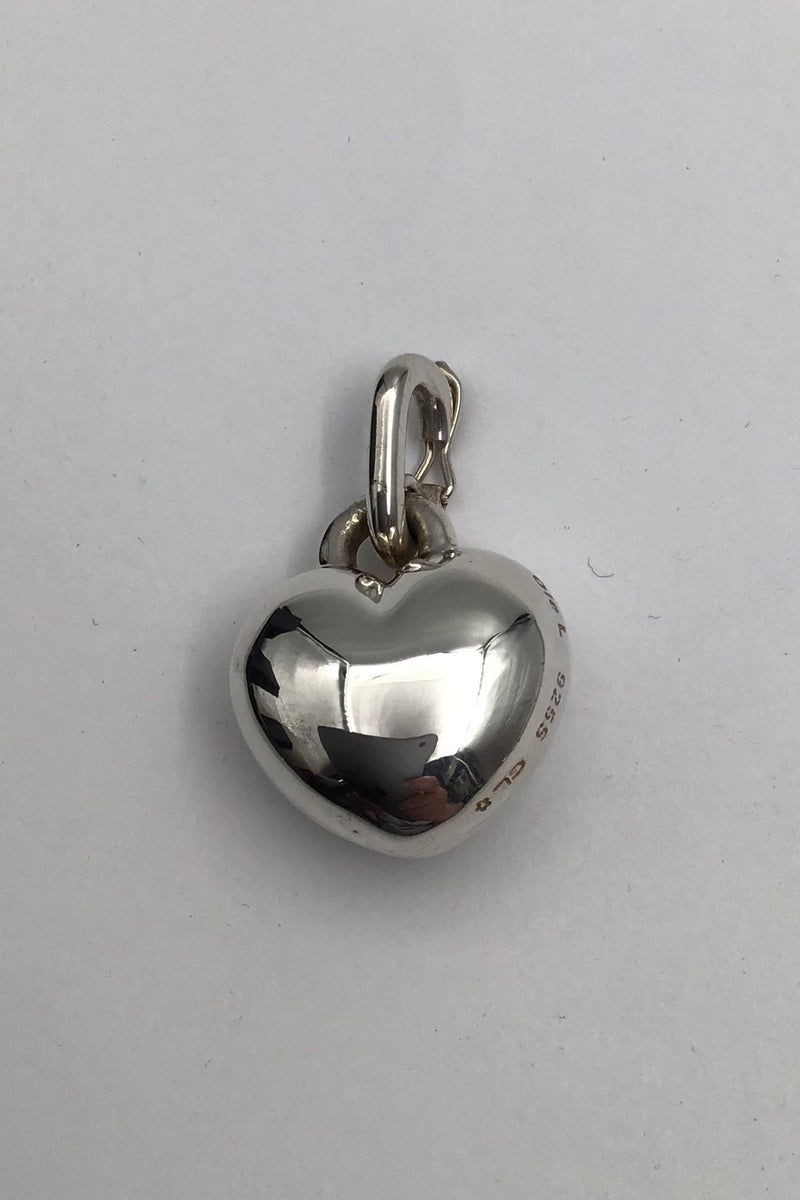 Ole Lynggaard Sterling Silver Heart Pendant