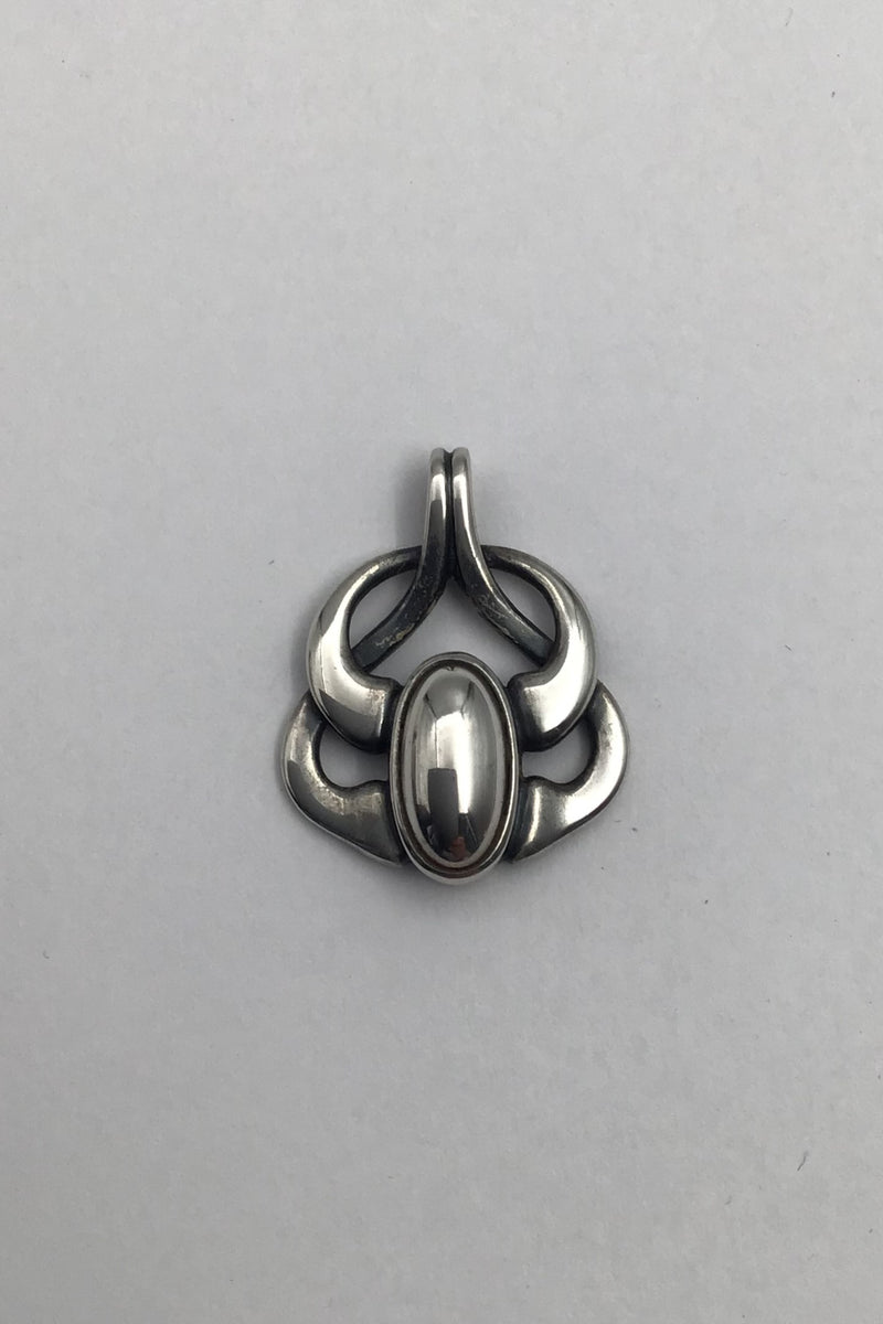 Georg Jensen Sterling Silver Anniversary Pendant 2006